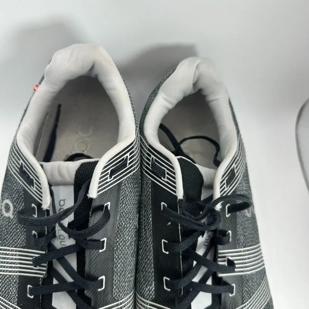 On Cloud Cloudgo Shoes‎ Mens Size 14 Gray Black Running Cushioned Trainer